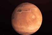 NASA công bố bản đồ “kho báu” băng nước trên sao Hỏa