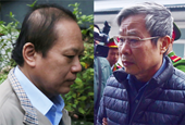 Hai cựu Bộ trưởng Nguyễn Bắc Son và Trương Minh Tuấn hầu tòa