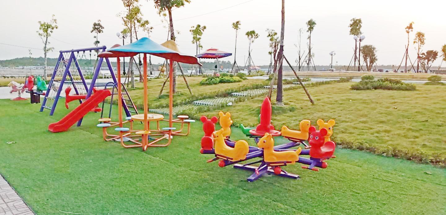 Golden Future City chuẩn bị bàn giao nền cho khách hàng