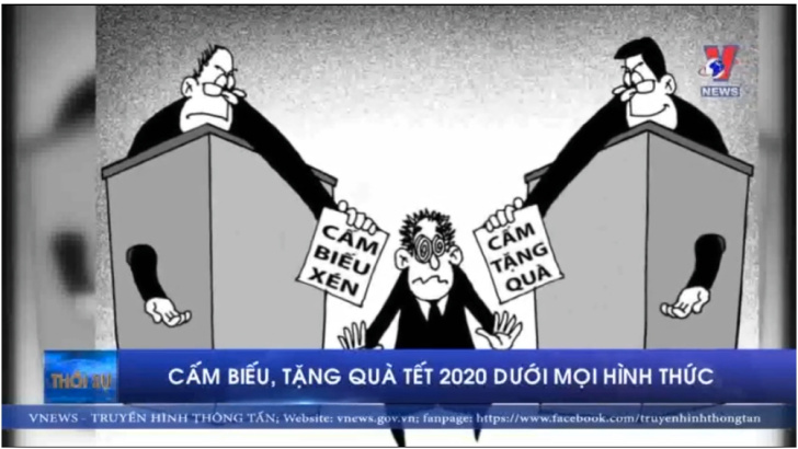Tết 2020 Cấm biếu, tặng quà dưới mọi hình thức