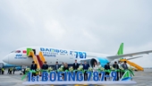 Phó Chủ tịch Quốc Hội biểu dương Bamboo Airways tại Lễ đón máy bay thân rộng Boeng 787-9 Dreamliner