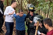 CLIP thời khắc nghẹt thở vây bắt hung thủ sát hại 5 người ở Thái Nguyên