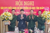Chỉ huy trưởng BCHQS Quảng Ninh được bổ nhiệm Phó Tư lệnh QK 3
