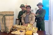 Bắt thanh niên người Lào vận chuyển 10kg ma túy đá, 20 000 viên ma túy