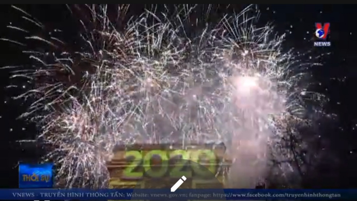 Không khí năm mới lan tỏa trên khắp thế giới