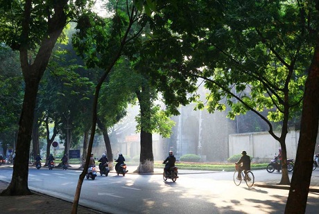 Không khí lạnh suy yếu, miền Bắc nhiệt độ tăng nhẹ