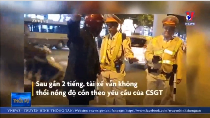 Nhiều tài xế có rượu bia phản ứng dữ dội