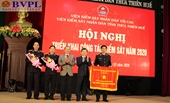 VKSND Thừa Thiên - Huế triển khai công tác năm 2020 và đón Cờ thi đua của Chính phủ