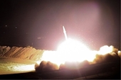 CLIP Iran phóng tên lửa vào căn cứ quân sự của Mỹ