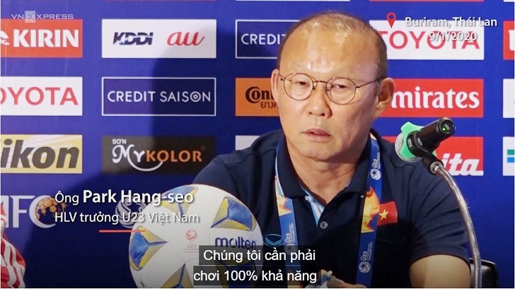Ông Park nói gì về đối thủ UAE