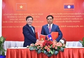 Ký Hiệp định tương trợ tư pháp về hình sự giữa Việt Nam và Lào
