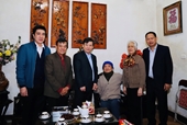 Viện trưởng Lê Minh Trí thăm, chúc Tết các đồng chí nguyên lãnh đạo VKSND tối cao