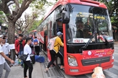 ĐH Nha Trang tổ chức chuyến xe nghĩa tình đưa gần 400 sinh viên về quê ăn Tết