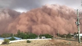 Clip bão bụi kinh hoàng tấn công miền Trung New South Wales, Úc