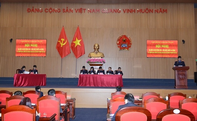 Hội nghị đại biểu cán bộ, công chức, viên chức, người lao động VKSND tối cao năm 2020