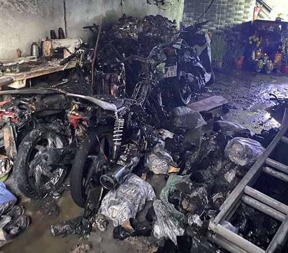 5 người thoát chết trong vụ cháy rạng sáng mồng 1 Tết