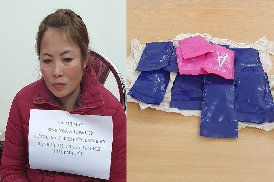 Bắt sơn nữ thu giữ 2 600 viên ma túy tổng hợp