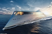 Sửng sốt ngắm siêu du thuyền tương lai giá gần 16 000 tỉ đồng của Bill Gates