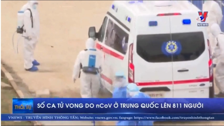 Số ca tử vong do nCoV tại Trung Quốc lên 811 người