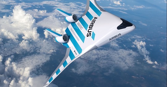 Video Airbus thử nghiệm máy bay công nghệ hoàn toàn mới hình cá đuối