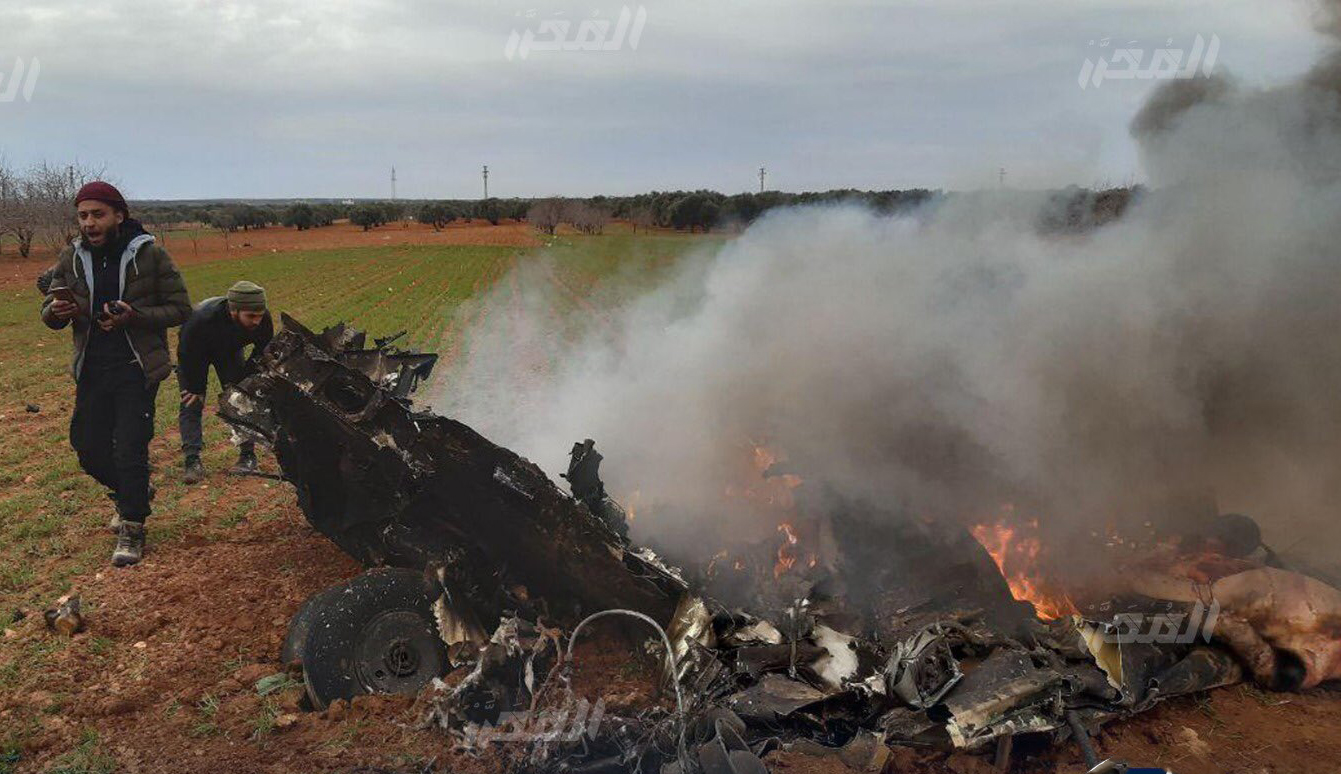 Máy bay trực thăng của Quân đội Syria bị bắn rơi