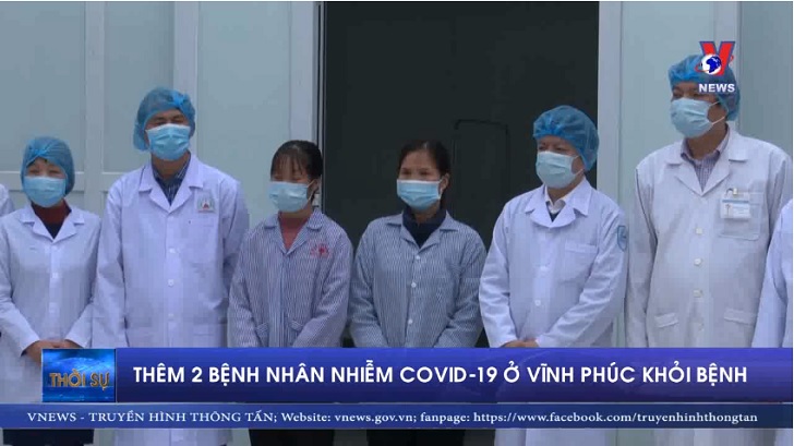 Thêm 2 bệnh nhân nhiễm COVID-19 ở Vĩnh Phúc khỏi bệnh