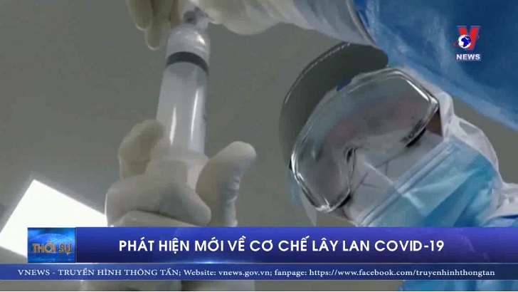 Phát hiện mới về cơ chế lây lan COVID-19