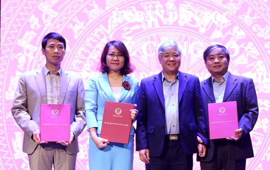 Ủy ban Dân tộc bổ nhiệm nhiều nhân sự mới