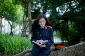 Ngắm vẻ đẹp lấp lánh của hot girl Đại học Kiểm sát Hà Nội