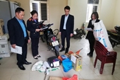 VKSND huyện Thái Thụy kiểm sát tiêu hủy vật chứng tại Chi cục THADS huyện