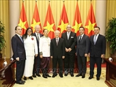 Tổng Bí thư, Chủ tịch nước Nguyễn Phú Trọng tiếp các Đại sứ trình Quốc thư