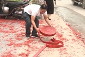 Chủ tịch UBND TP Hà Nội yêu cầu làm rõ vụ đốt pháo đám cưới
