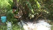Bắt quả tang cơ sở giặt ủi xả nước thải không qua xử lý trên đảo Phú Quốc