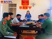 VKSND huyện Đắk Glong trực tiếp kiểm sát tại UBND các xã