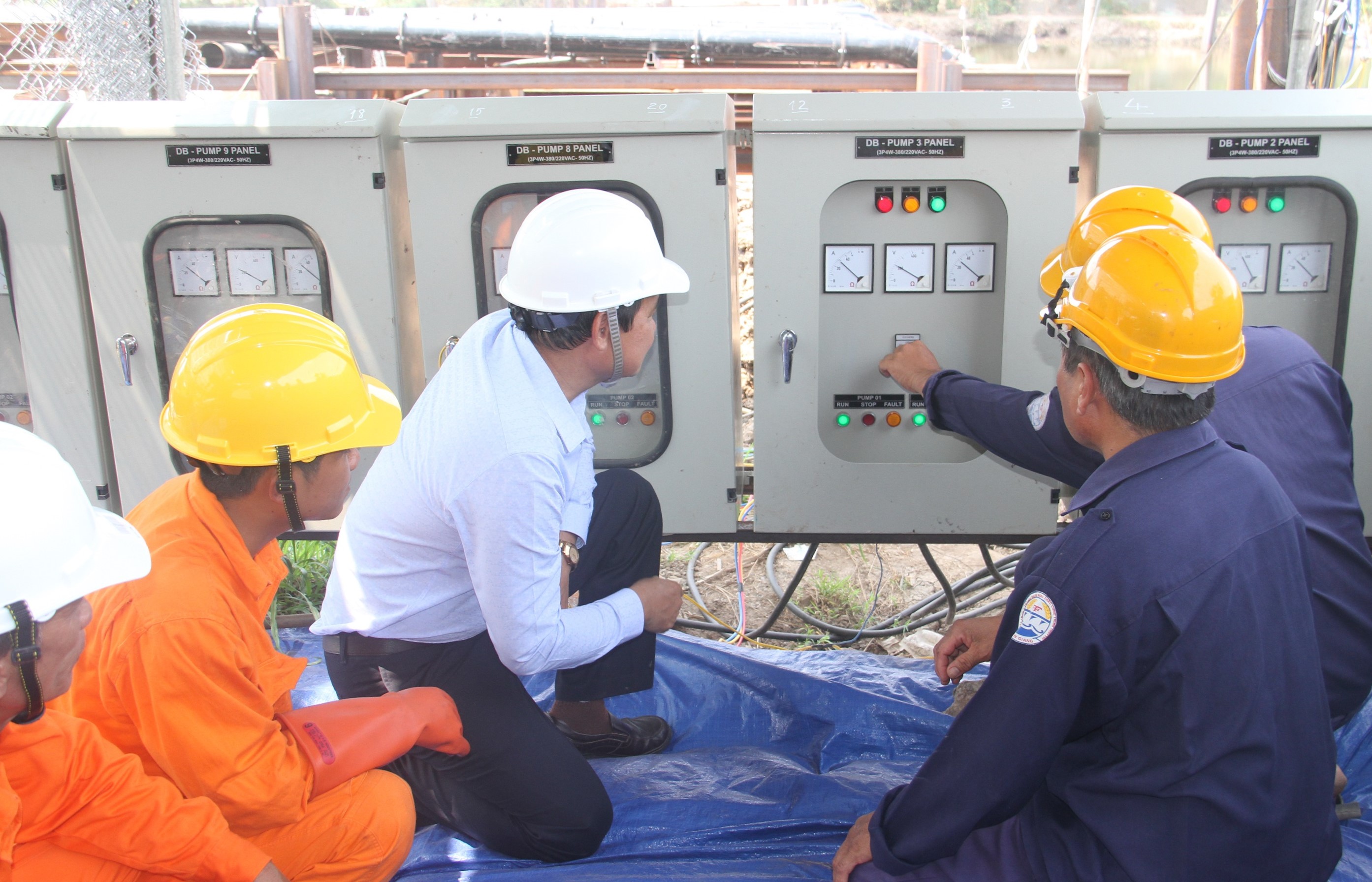 EVN SPC tăng cường cấp điện chung tay chống hạn mặn tại miền Tây Nam bộ