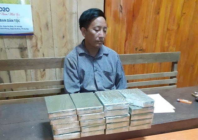 Triệt xóa một đường dây ma túy lớn từ đất lửa về Thanh Hóa, thu giữ 20 bánh heroin
