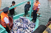 NÓNG Phá chuyên án buôn lậu thuốc lá trên biển lớn nhất từ trước đến nay