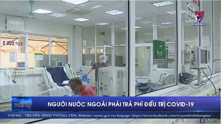 Người nước ngoài phải trả phí điều trị Covid-19