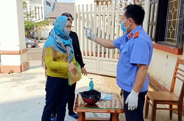 VKSND tỉnh Đắk Nông chủ động, tích cực phòng, chống dịch Covid-19