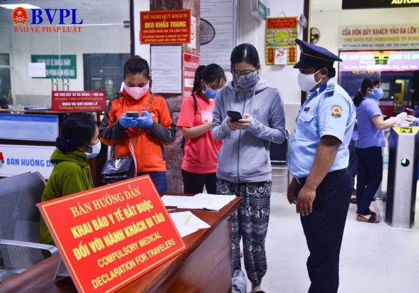 Quy trình kiểm soát dịch chặt chẽ tại chốt ga Đà Nẵng