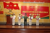 Triển khai quyết định của Bộ trưởng Công an tại Quảng Bình