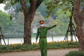 Hình ảnh Thủ đô Hà Nội ngày đầu tiên cách ly toàn xã hội