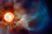 Điều gì xảy ra khi ngôi sao có đường kính lớn gấp 700 lần Mặt trời nổ tung
