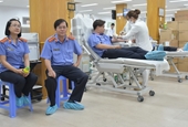 VKSND cấp cao tại TP HCM tham gia hiến máu tình nguyện