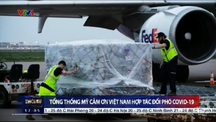 Tổng thống Mỹ cảm ơn Việt Nam hợp tác đối phó COVID-19