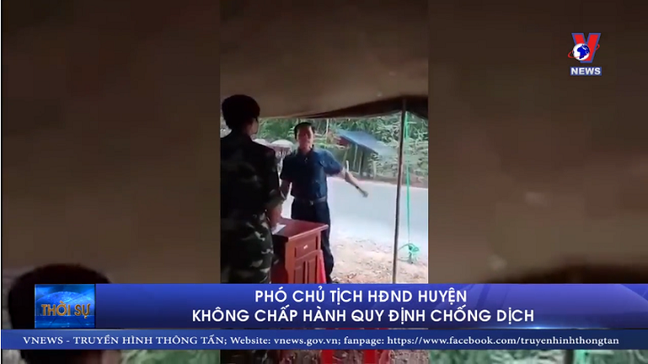 Phó chủ tịch HĐND huyện không chấp hành quy định chống dịch