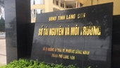 Phê chuẩn lệnh bắt tạm giam Phó Giám đốc Sở TN-MT tỉnh Lạng Sơn