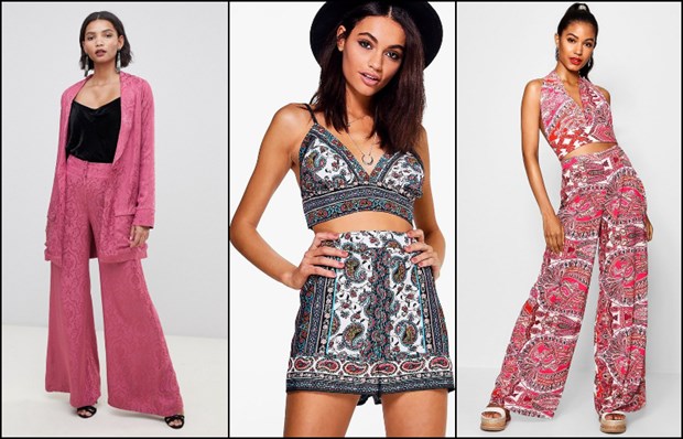 Họa tiết paisley trở lại để làm đẹp tủ đồ thời trang mùa Hè 2020