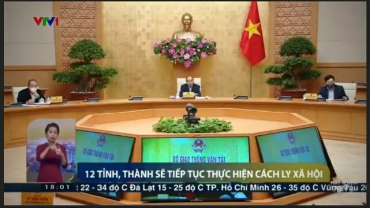 12 tỉnh, thành tiếp tục thực hiện cách ly xã hội