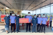VKSND tỉnh Thừa thiên - Huế hỗ trợ VKSND tỉnh Salavan chống dịch COVID-19
